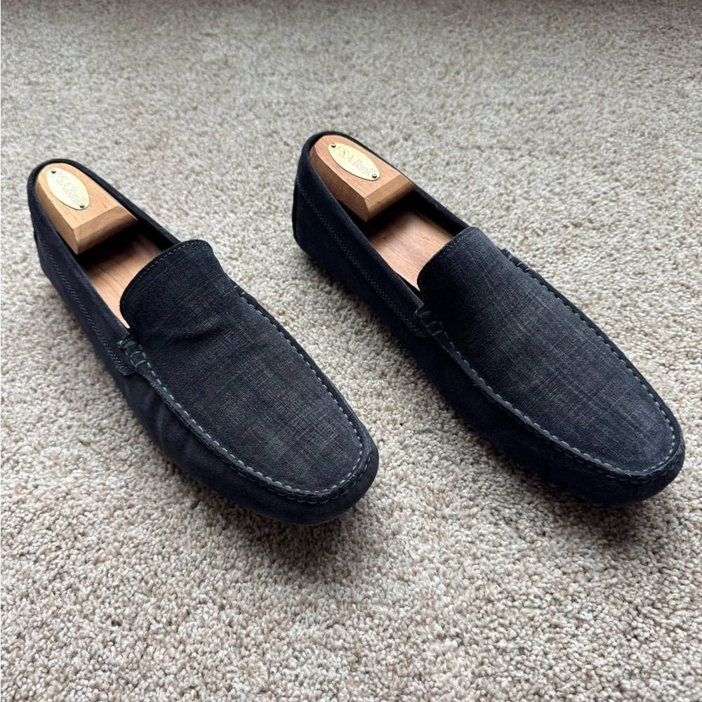 To Boot Black Men's Slip-On Loafers